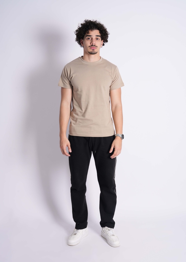 T-SHIRT BASIQUE BEIGE