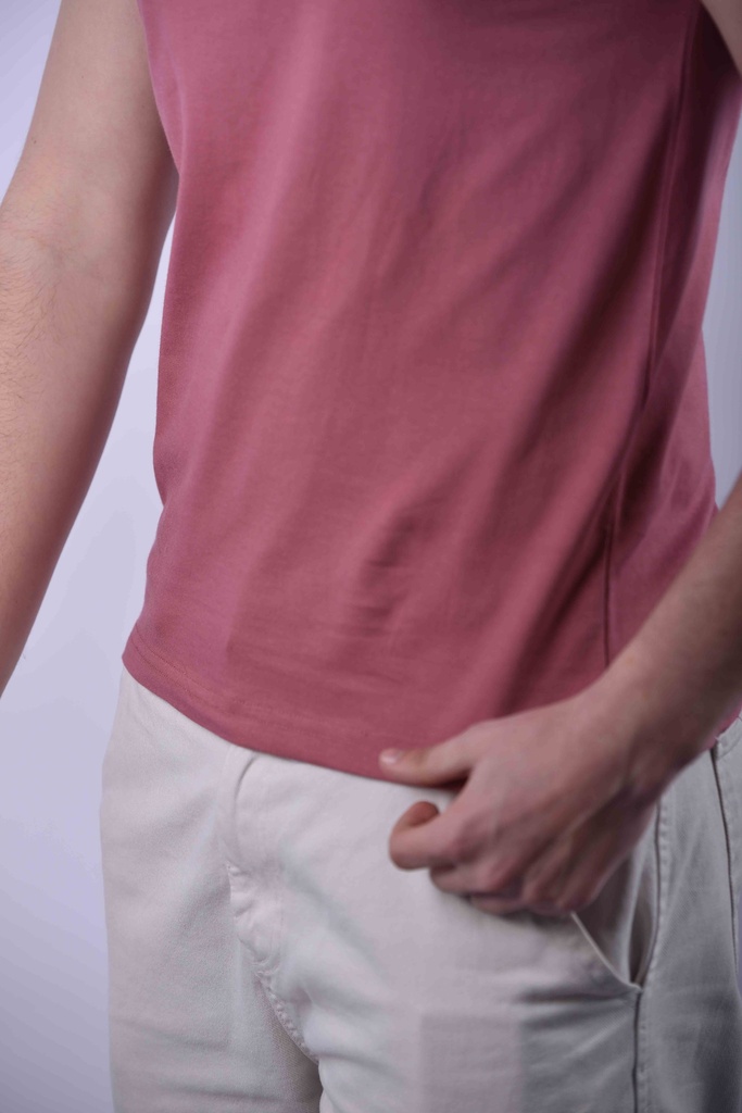 T-SHIRT BASIQUE BOIS DE ROSE
