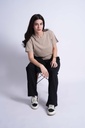 T-SHIRT BASIQUE BEIGE