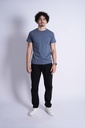 T-SHIRT BASIQUE BLEU JEAN