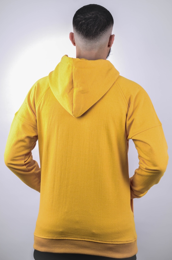 SWEATSHIRT BASIQUE JAUNE