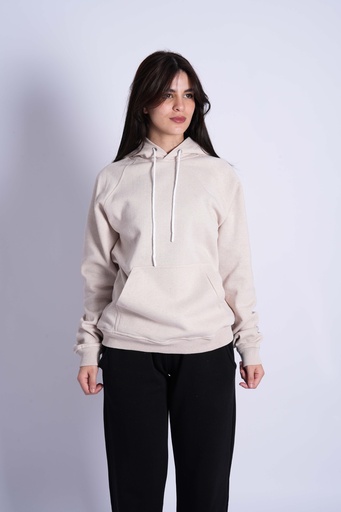 SWEATSHIRT BASIQUE BEIGE
