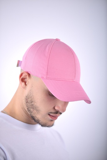 [CQT0002]  CASQUETTE ROSE CLAIR