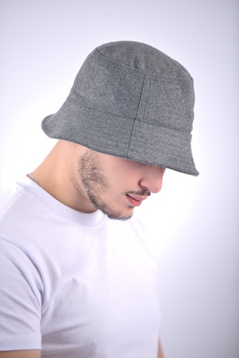 [CPB0003] CHAPEAU BOB GRIS