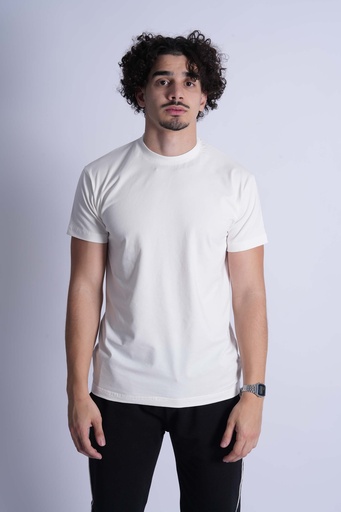 T-SHIRT BASIQUE BLANC