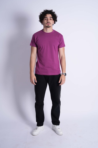 T-SHIRT BASIQUE LILAS