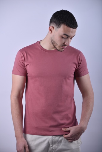 T-SHIRT BASIQUE BOIS DE ROSE