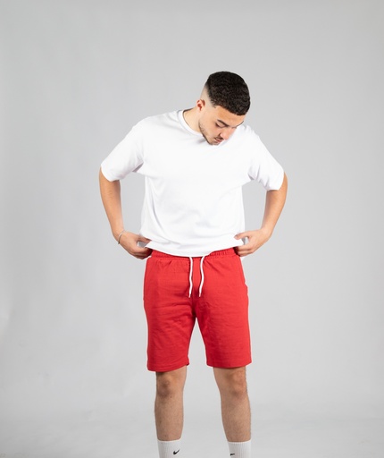 SHORT BASIQUE ROUGE